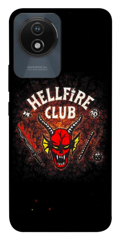 Чехол itsPrint Hellfire club для Vivo Y02, хоррор, купить оптом с доставкой