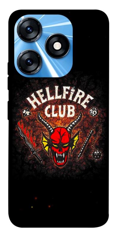 Чехол itsPrint Hellfire club для TECNO Spark 10 Pro, хоррор, купить оптом с доставкой