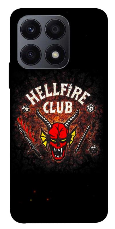 Чехол itsPrint Hellfire club для Huawei Honor X8a, хоррор, купить оптом с доставкой