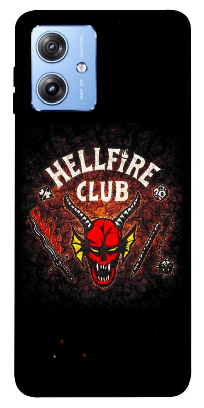 Чохол itsPrint Hellfire club для Motorola Moto G84, хоррор, купити оптом з доставкою