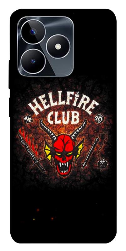 Чехол itsPrint Hellfire club для Realme C53, хоррор, купить оптом с доставкой