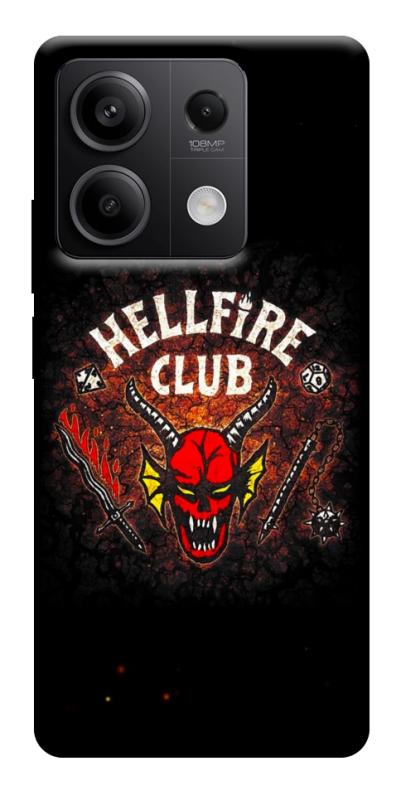 Чехол itsPrint Hellfire club для Xiaomi Redmi Note 13 5G, хоррор, купить оптом с доставкой