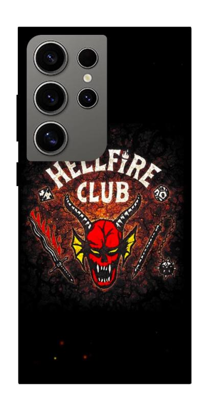 Чехол itsPrint Hellfire club для Samsung Galaxy S24 Ultra, хоррор, купить оптом с доставкой