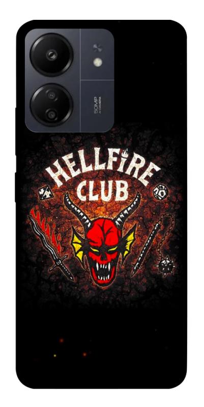 Чехол itsPrint Hellfire club для Xiaomi Redmi 13C, хоррор, купить оптом с доставкой