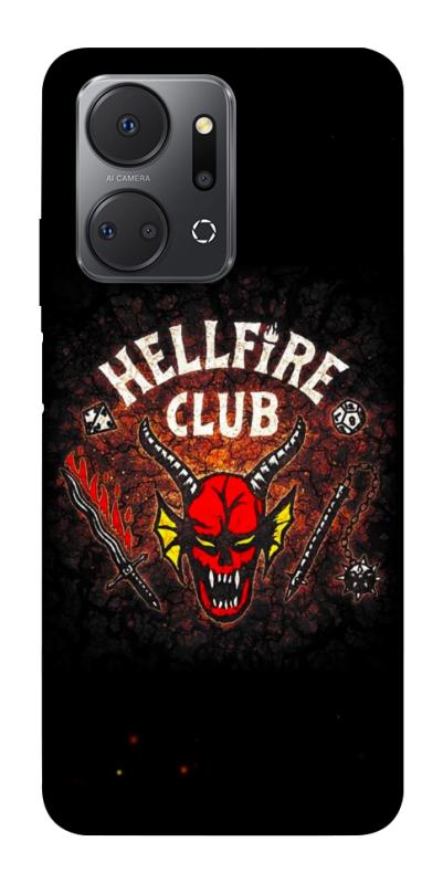 Чехол itsPrint Hellfire club для Huawei Honor X7a, хоррор, купить оптом с доставкой