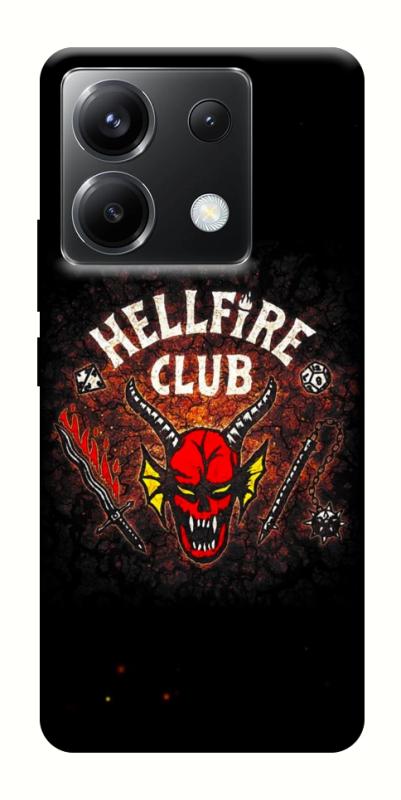 Чехол itsPrint Hellfire club для Xiaomi Poco X6, хоррор, купить оптом с доставкой