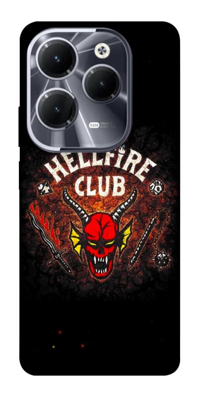 Чехол itsPrint Hellfire club для Infinix Hot 40, хоррор, купить оптом с доставкой