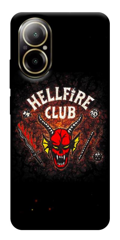 Чехол itsPrint Hellfire club для Realme C67 4G, хоррор, купить оптом с доставкой