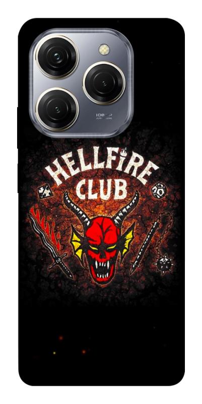 Чехол itsPrint Hellfire club для TECNO Spark 20 Pro, хоррор, купить оптом с доставкой
