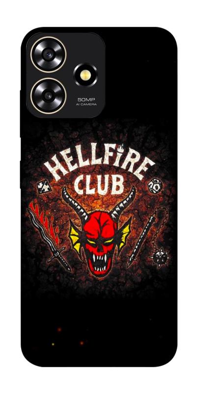 Чехол itsPrint Hellfire club для ZTE Blade A73 4G, хоррор, купить оптом с доставкой