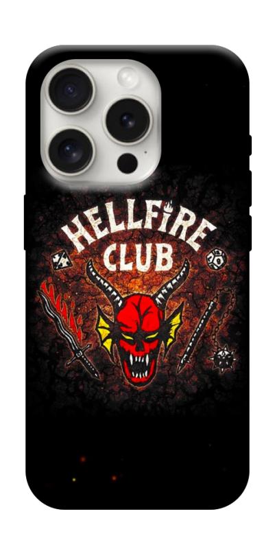 Чехол itsPrint Hellfire club для Apple iPhone 16 Pro Max (6.9"), хоррор, купить оптом с доставкой