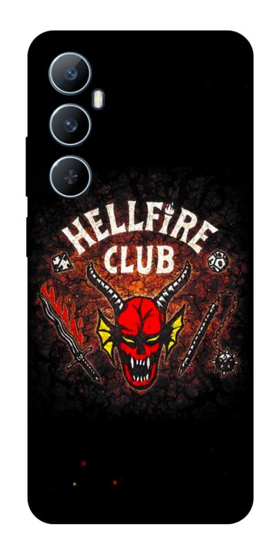 Чехол itsPrint Hellfire club для Realme C65 4G, хоррор, купить оптом с доставкой