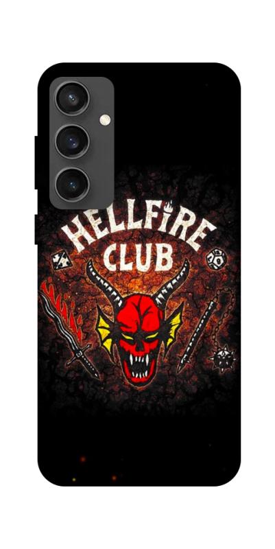 Чехол itsPrint Hellfire club для Samsung Galaxy S24 FE, хоррор, купить оптом с доставкой