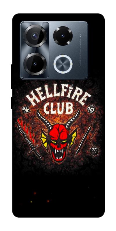Чехол itsPrint Hellfire club для Infinix Note 40 Pro 4G, хоррор, купить оптом с доставкой