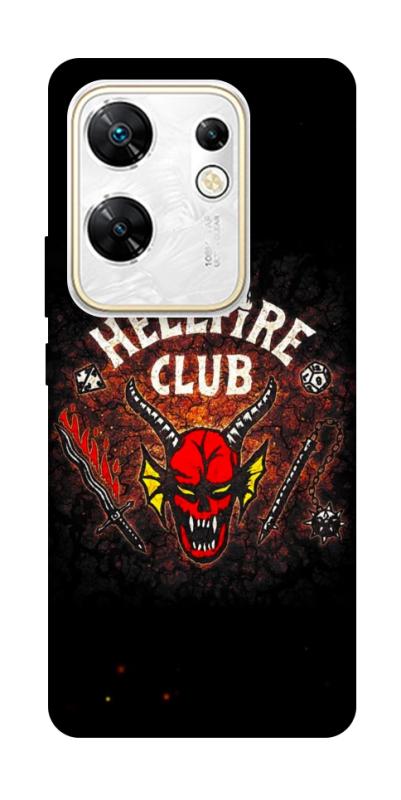 Чехол itsPrint Hellfire club для Infinix Zero 30 4G, хоррор, купить оптом с доставкой