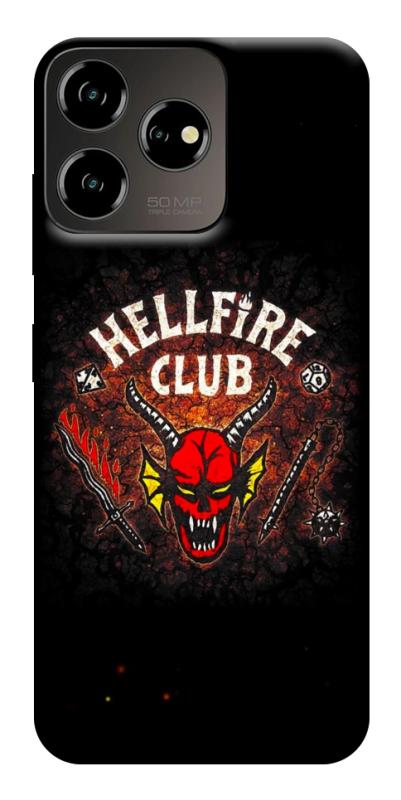 Чехол itsPrint Hellfire club для ZTE Blade V50 Desing 4G, хоррор, купить оптом с доставкой