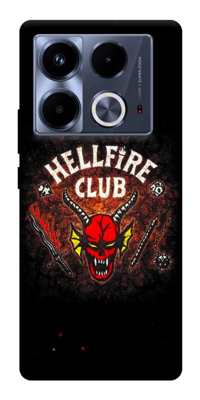 Чехол itsPrint Hellfire club для Infinix Note 40 4G, хоррор, купить оптом с доставкой