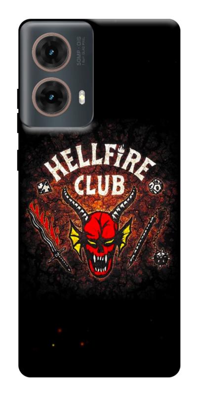 Чехол itsPrint Hellfire club для Motorola Moto G85, хоррор, купить оптом с доставкой