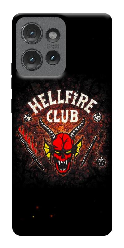 Чехол itsPrint Hellfire club для Motorola Edge 50, хоррор, купить оптом с доставкой