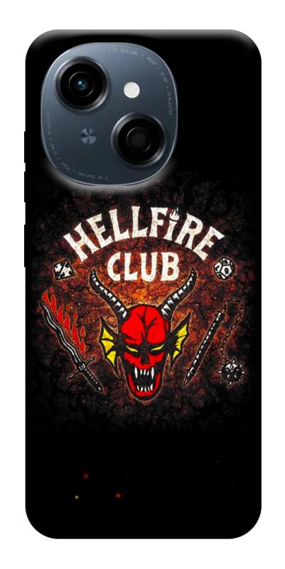 Чехол itsPrint Hellfire club для TECNO Spark Go 1, хоррор, купить оптом с доставкой