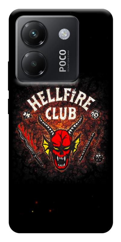 Чехол itsPrint Hellfire club для Xiaomi Poco M7 Pro 5G, хоррор, купить оптом с доставкой