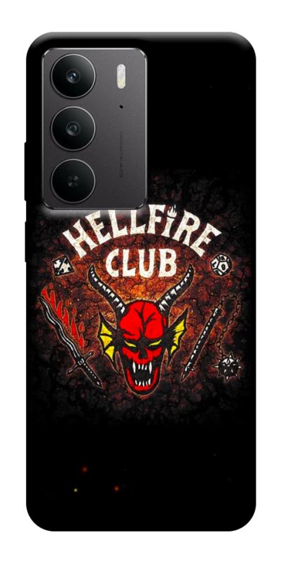 Чехол itsPrint Hellfire club для Realme C75, хоррор, купить оптом с доставкой