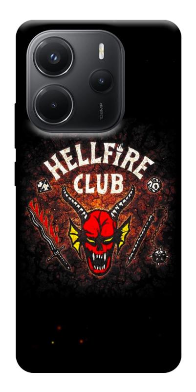 Чехол itsPrint Hellfire club для Xiaomi Redmi Note 14 4G (Europe version), хоррор, купить оптом с доставкой