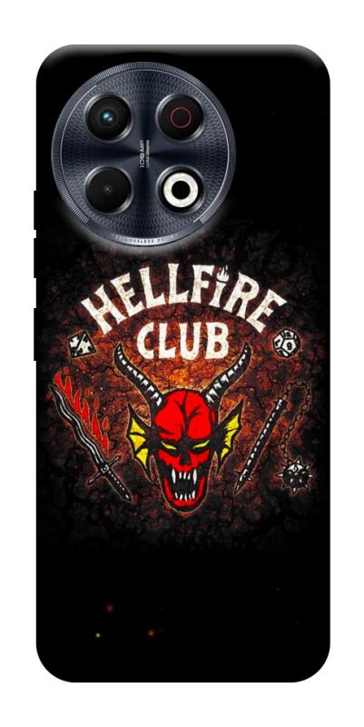 Чехол itsPrint Hellfire club для TECNO Spark 30 Pro (KL7), хоррор, купить оптом с доставкой