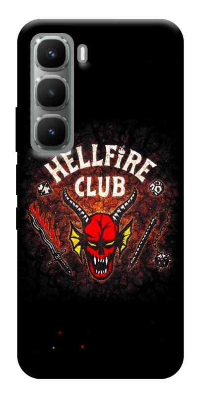 Чехол itsPrint Hellfire club для Infinix Hot 60 Pro+, хоррор, купить оптом с доставкой