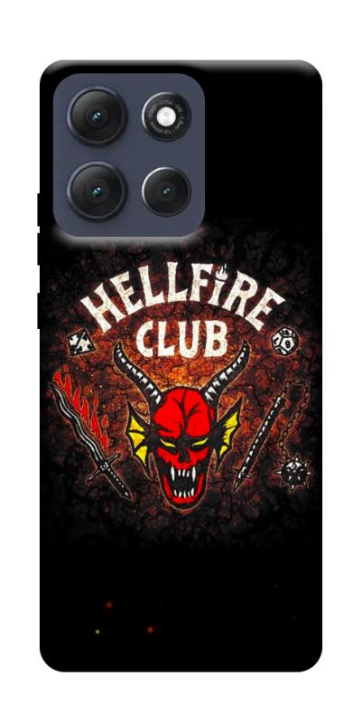 Чехол itsPrint Hellfire club для Motorola Moto G86 Power, хоррор, купить оптом с доставкой