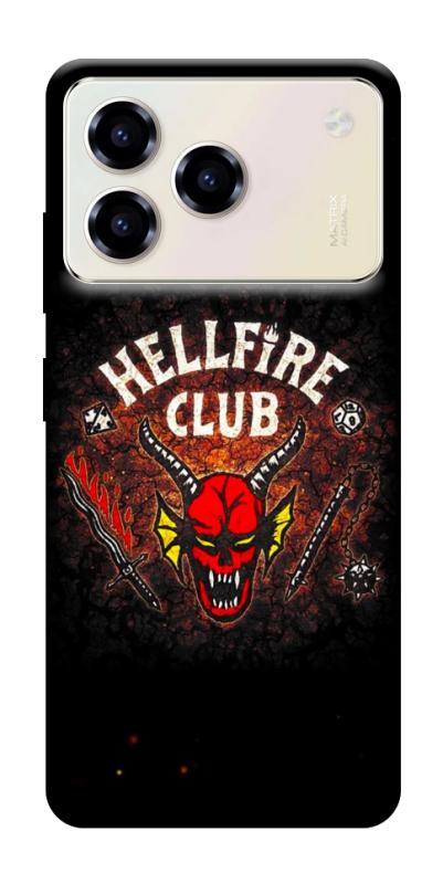 Чехол itsPrint Hellfire club для ZTE Blade A76, хоррор, купить оптом с доставкой