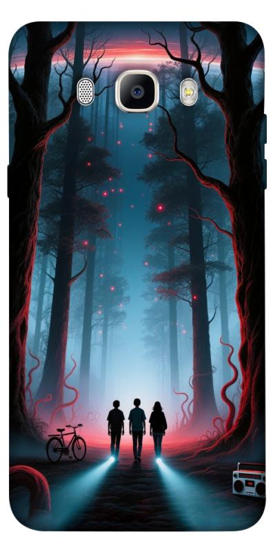 Чехол itsPrint Kids in the forest для Samsung J510F Galaxy J5 (2016), хоррор, купить оптом с доставкой