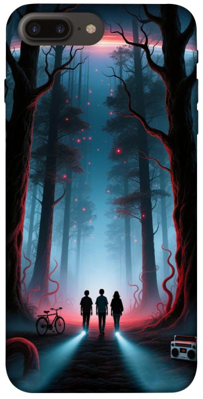 Чехол itsPrint Kids in the forest для Apple iPhone 7 plus / 8 plus (5.5"), хоррор, купить оптом с доставкой
