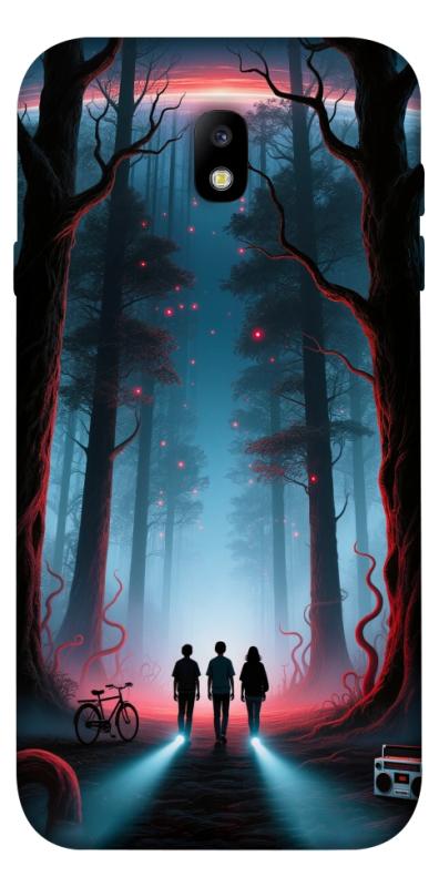 Чехол itsPrint Kids in the forest для Samsung J730 Galaxy J7 (2017), хоррор, купить оптом с доставкой