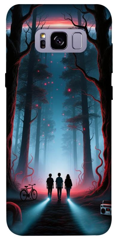 Чехол itsPrint Kids in the forest для Samsung G955 Galaxy S8 Plus, хоррор, купить оптом с доставкой