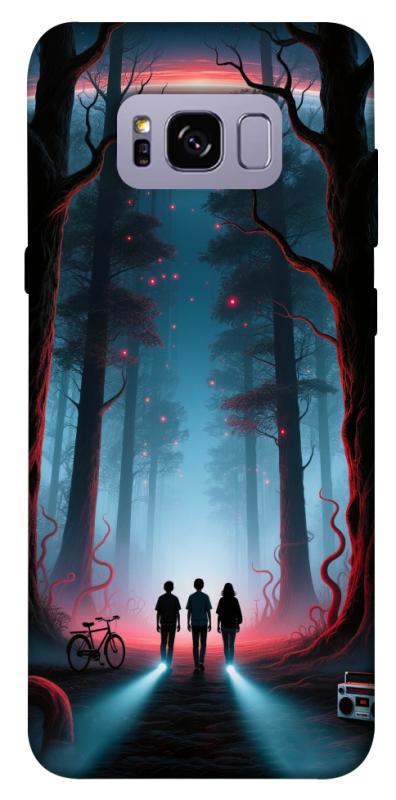 Чехол itsPrint Kids in the forest для Samsung G955 Galaxy S8 Plus, хоррор, купить оптом с доставкой