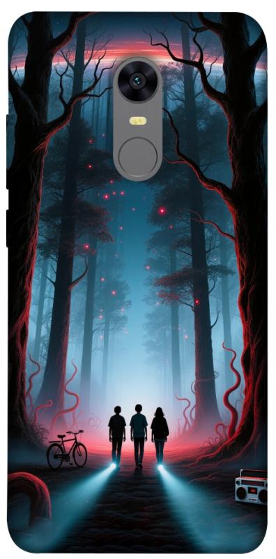Чехол itsPrint Kids in the forest для Xiaomi Redmi 5 Plus / Redmi Note 5 (Single Camera), хоррор, купить оптом с доставкой