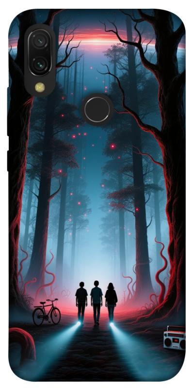 Чехол itsPrint Kids in the forest для Xiaomi Redmi 7, хоррор, купить оптом с доставкой