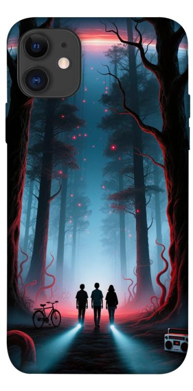 Чехол itsPrint Kids in the forest для Apple iPhone 11 (6.1"), хоррор, купить оптом с доставкой