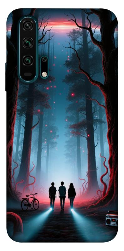 Чехол itsPrint Kids in the forest для Huawei Honor 20 Pro, хоррор, купить оптом с доставкой