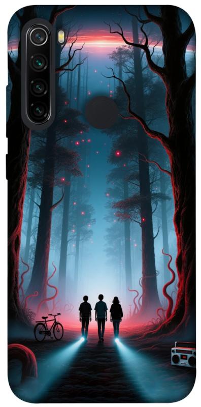 Чехол itsPrint Kids in the forest для Xiaomi Redmi Note 8, хоррор, купить оптом с доставкой