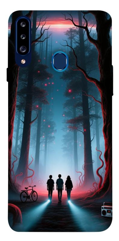 Чехол itsPrint Kids in the forest для Samsung Galaxy A20s, хоррор, купить оптом с доставкой