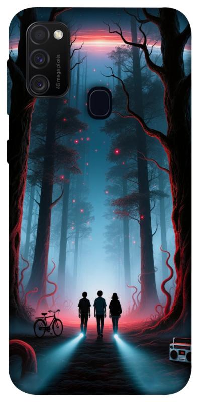 Чехол itsPrint Kids in the forest для Samsung Galaxy M30s / M21, хоррор, купить оптом с доставкой