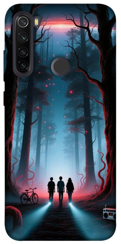Чехол itsPrint Kids in the forest для Xiaomi Redmi Note 8T, хоррор, купить оптом с доставкой