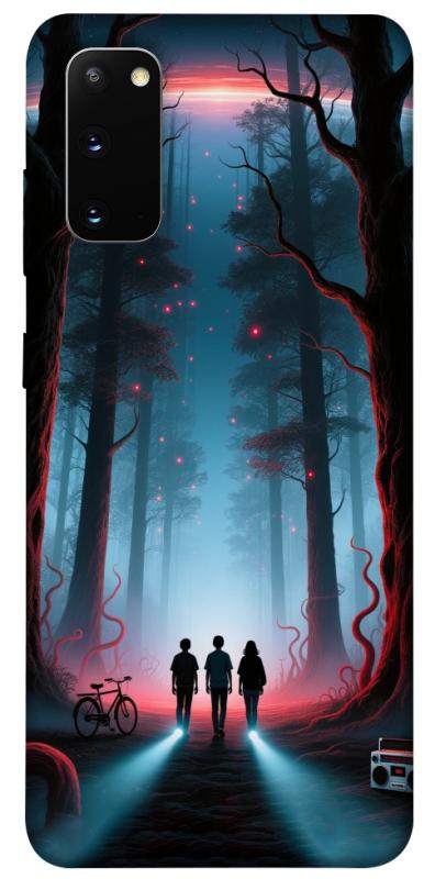 Чехол itsPrint Kids in the forest для Samsung Galaxy S20, хоррор, купить оптом с доставкой