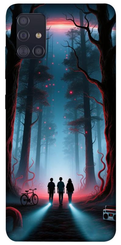 Чехол itsPrint Kids in the forest для Samsung Galaxy A51, хоррор, купить оптом с доставкой