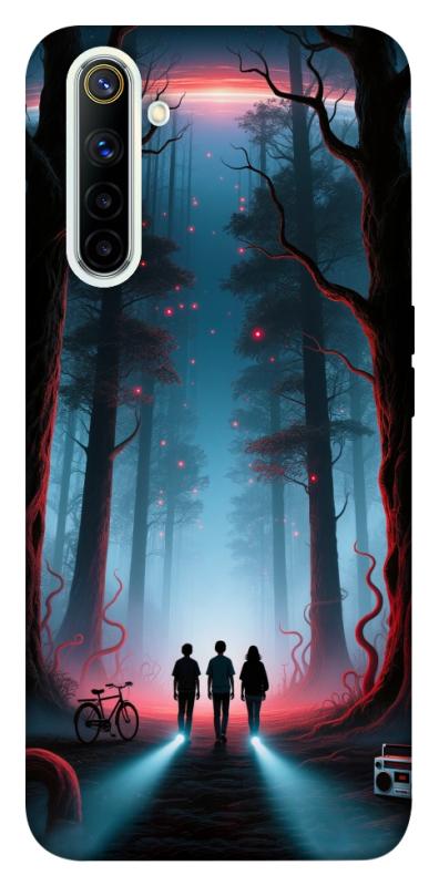 Чехол itsPrint Kids in the forest для Realme 6, хоррор, купить оптом с доставкой