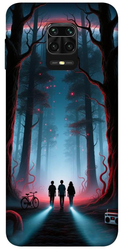 Чехол itsPrint Kids in the forest для Xiaomi Redmi Note 9s / Note 9 Pro / Note 9 Pro Max, хоррор, купить оптом с доставкой