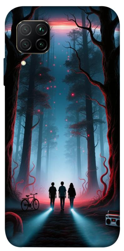 Чехол itsPrint Kids in the forest для Huawei P40 Lite, хоррор, купить оптом с доставкой