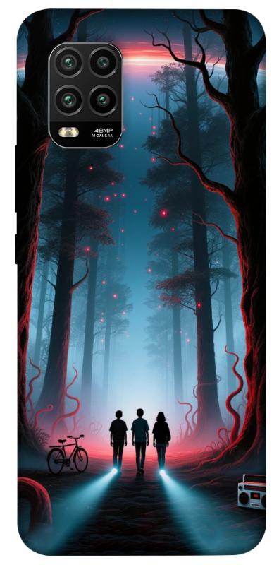 Чехол itsPrint Kids in the forest для Xiaomi Mi 10 Lite, хоррор, купить оптом с доставкой
